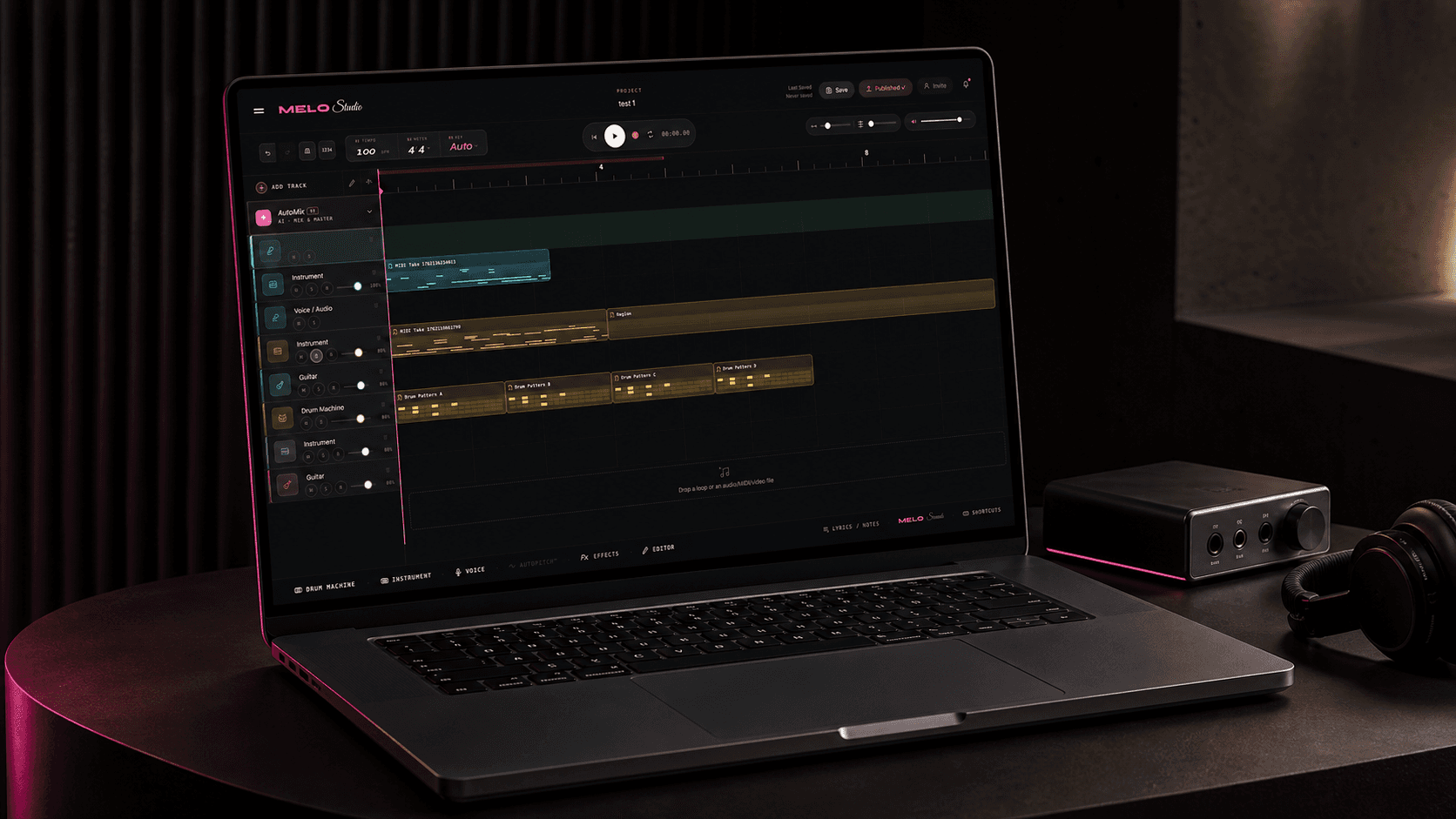 MeloStudio project cover